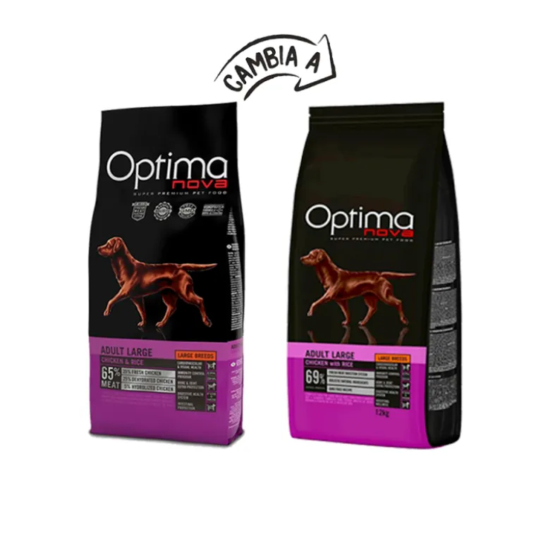 Optima Nova Adulto Large Pollo y Arroz
