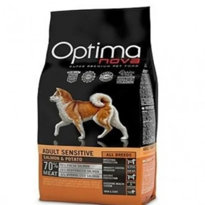 Optima Nova Adult Sensitive Salmon y Patata