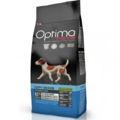 Optima Nova Cachorros Razas Medianas Pollo y Arroz