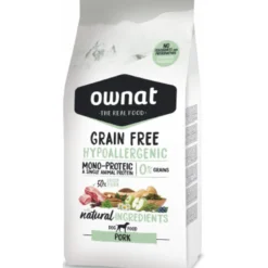 Ownat Grain Free Cerdo Pienso Hipoalergénico Sin Cereales