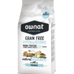 Ownat Grain Free Salmón pienso Hipoalergénico sin cereales