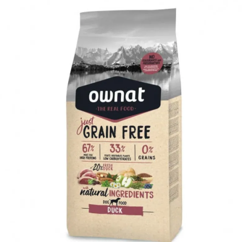 Ownat Just Grain Free Adult Pato