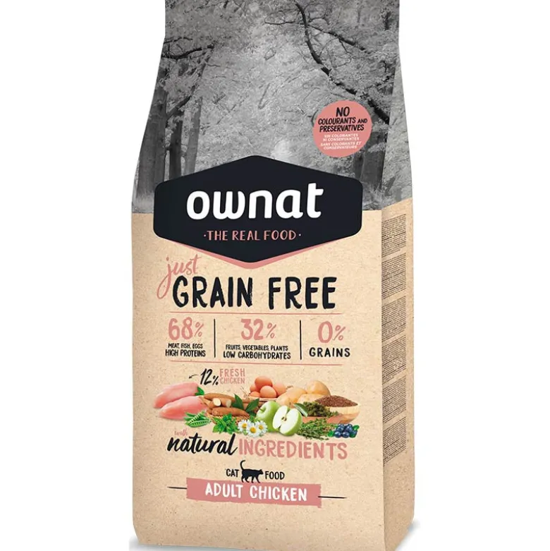 Ownat Just Grain Free Cat Adult Pollo