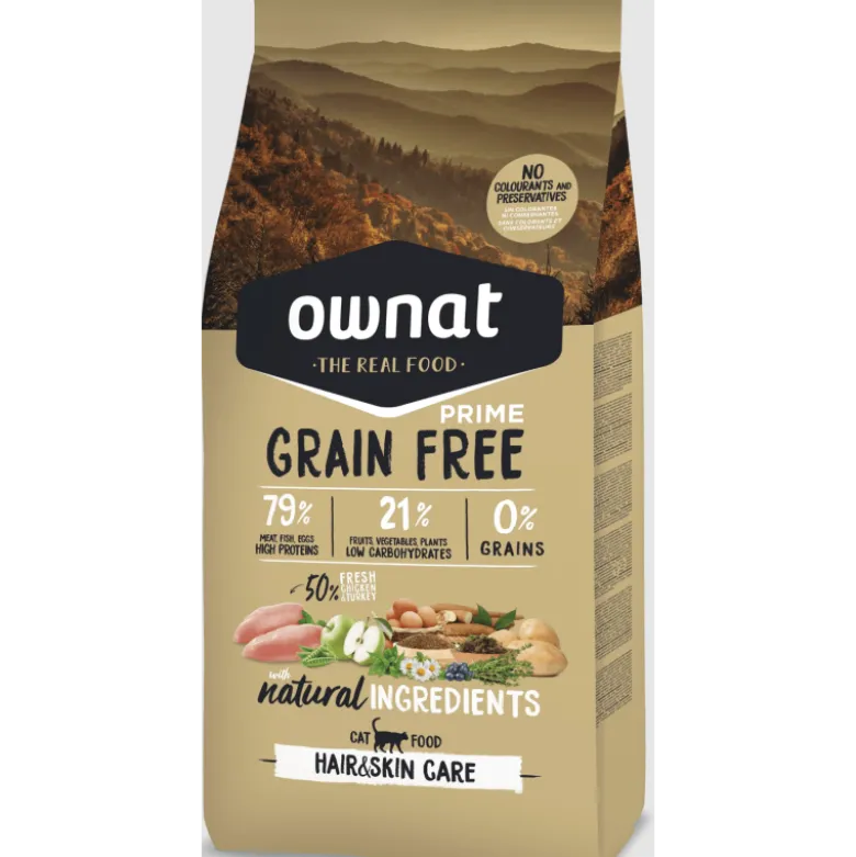 Ownat Prime Grain Free Cat Hair & Skin