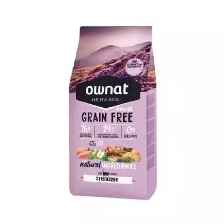 Ownat Prime Grain Free Cat Sterilized