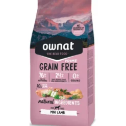 Ownat Prime Grain Free Mini Adult Cordero Pienso Sin Cereales