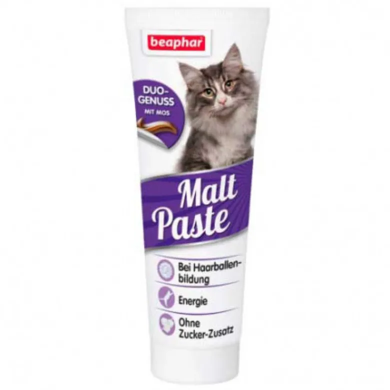 Pasta Malta Beaphar Control Bolas de Pelo para Gatos