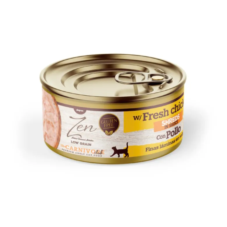 Paté Zen de Pollo en Salsa para Gatos