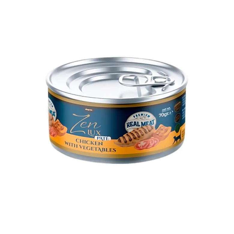 Paté Zen Lux de Pollo y Vegetales para Gatos