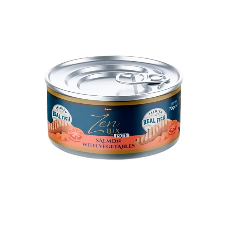Paté Zen Lux de Salmón y Vegetales para Gatos