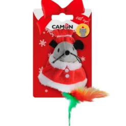 Peluche Mouse Navidad para Gatos