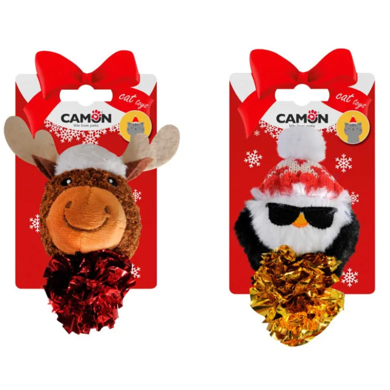 Peluche Navideño para Gatos