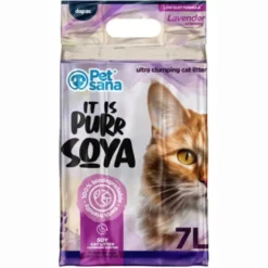 Petsana Fibras de Soja Ultra Aglomerantes Aroma a Lavanda 7L