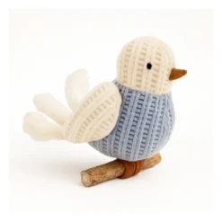 Pájaro Plateado de Juguete para Gatos