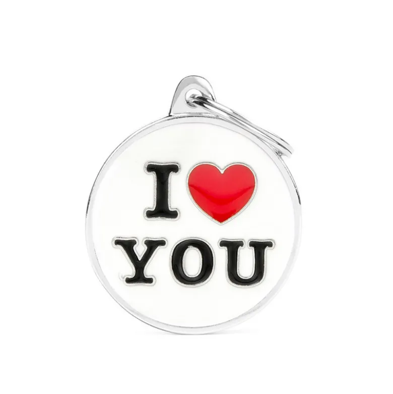 Placa Identificativa I Love You
