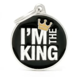 Placa I'M THE KING Tamaño Grande