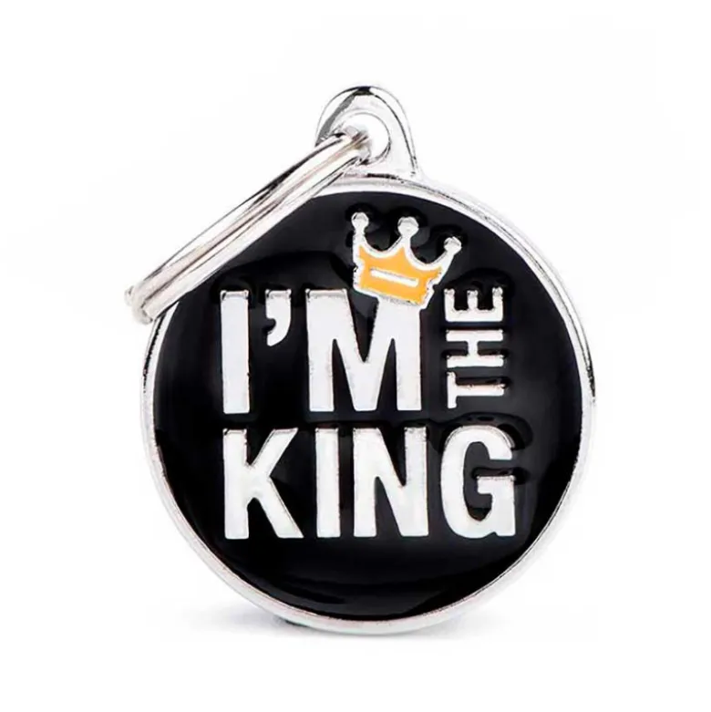Placa I'M THE KING Tamaño Medio
