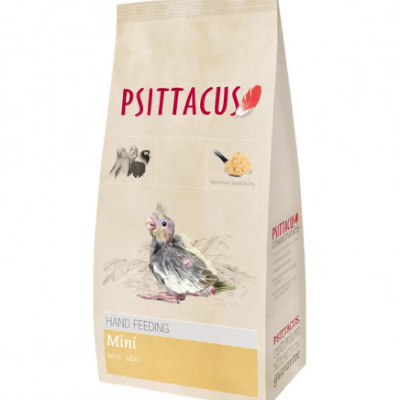 Psittacus Papilla Mini para Ninfas, Agapornis 1kg