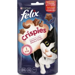 Purina Felix Crispies Salmón y Trucha para Gatos 45g