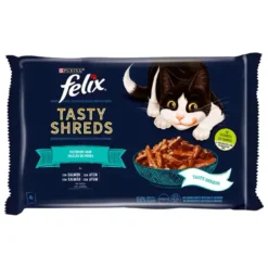 Purina Felix Tasty Shreds Festin del Mar 4x80g