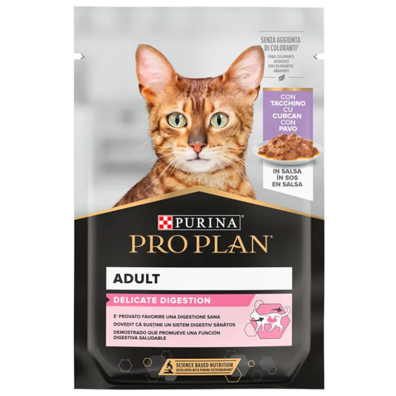 Purina Pro Plan Delicate Digestión para Gatos Alérgicos con Pavo 85g