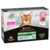 Purina Pro Plan Esterilizado Adulto Salmón y Atún para Gatos 10x85g