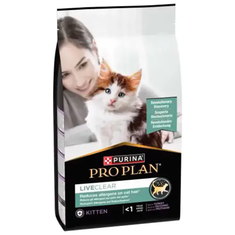 Purina Pro Plan LiveClear Pavo Kitten