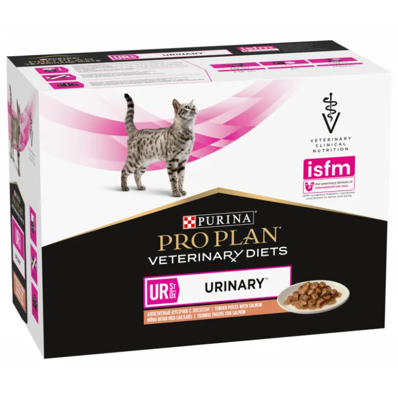 Purina Pro Plan Veterinary Diets Feline UR Salmón Sobre 85g