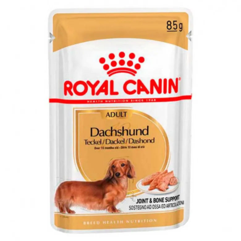 Royal Canin Dachshund Teckel Adulto Sobre 85g