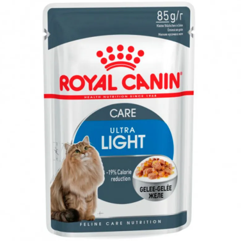 Royal Canin Gatos Ultra Light Gelatina