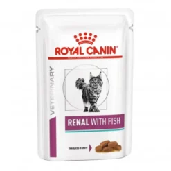 Royal Canin Renal de Pescado en Salsa para Gatos Sobres 85g