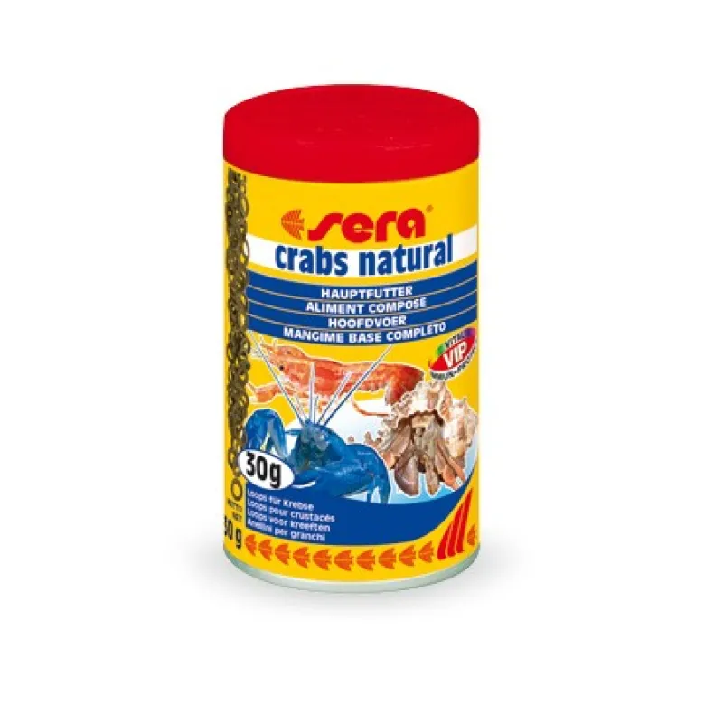 SERA Crabs Natural Alimento Para Cangrejos y Gambas