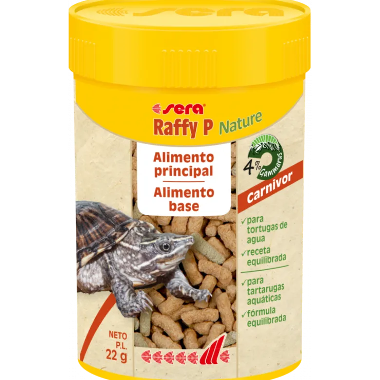 Sera Raffy P Nature Alimento para Tortugas