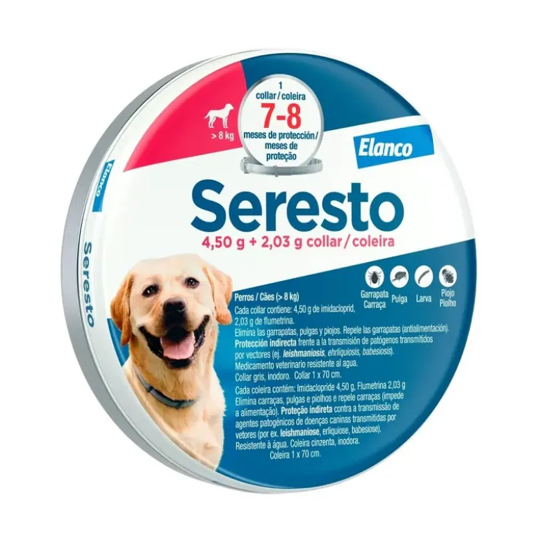 Seresto Collar Antiparasitario para Perros Más de 8kg