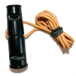 Silbato de cuerno de búfalo 6cm