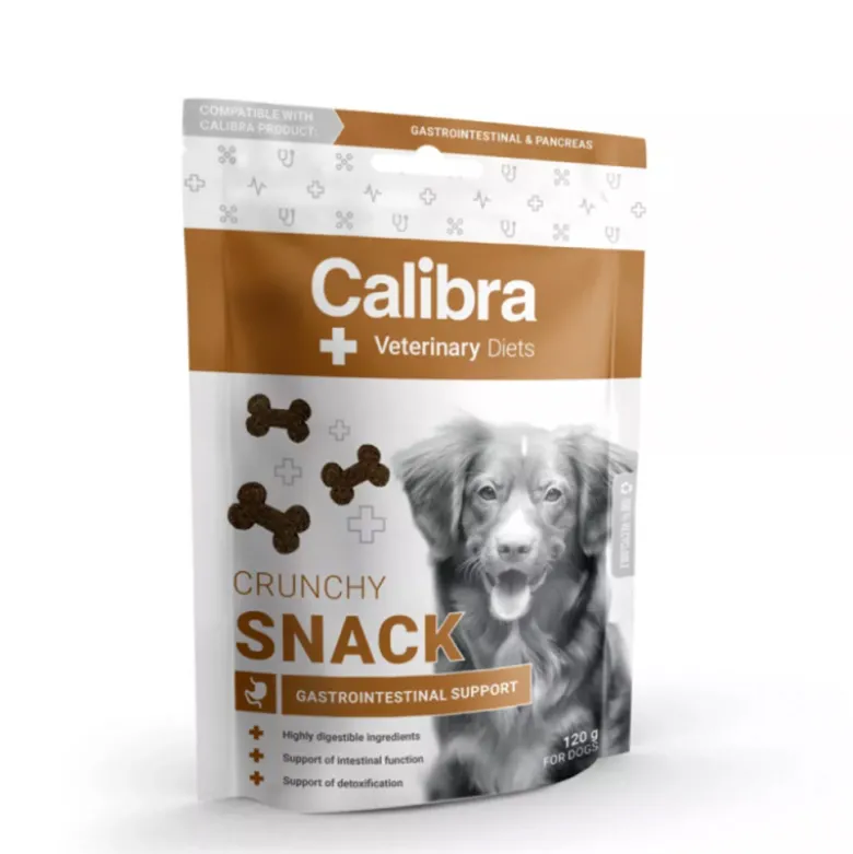 Snack Calibra Vet Diet Crunchy Gastrointestinal para Perros 120g