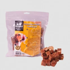 Snack Dados de Conejo y Bacalao Quibropets 530g para Perros
