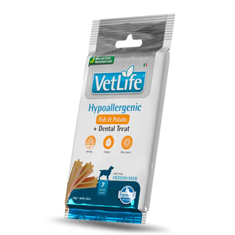 Snack Farmina VetLife Hypoallergenic Pescado Medium/Maxi para Perros