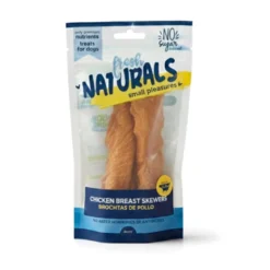 Snack Fresh Naturals Brochetas de Pechuga de Pollo para Perros