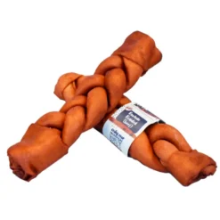 Snack Fresh Naturals Hueso Ahumado Trenzado para Perros