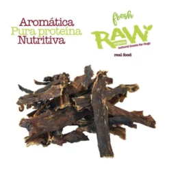 Snack Fresh Raw Cecina Búfalo Horneada para Perros