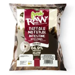 Snack Fresh Raw Intestino de Búfalo para Perros
