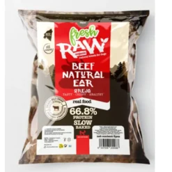 Snack Fresh Raw Oreja de Ternera para Perros