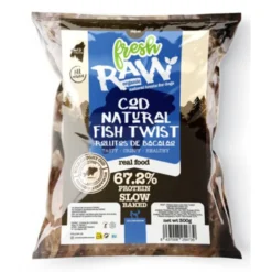Snack Fresh Raw Rollitos Piel de Bacalao para Perros