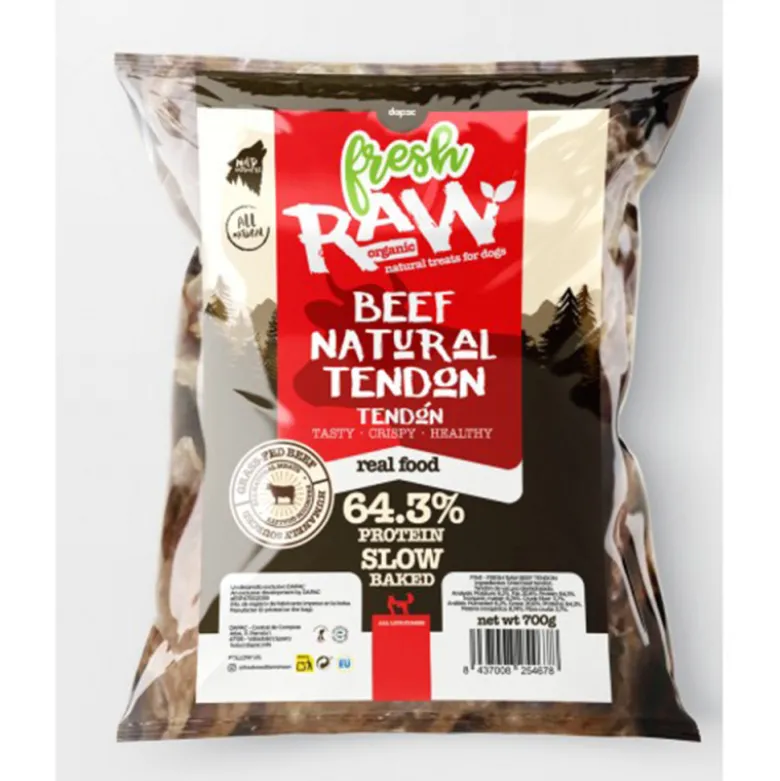 Snack Fresh Raw Tendón de Ternera para Perros
