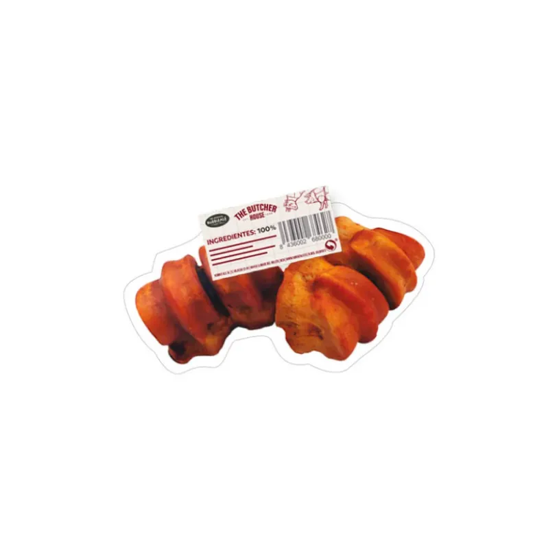 Snack Hueso Nudillo de Ternera Ahumado con Calcio - Pack 2 uds