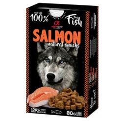 Snack Natural Alpha Spirit de Salmón para Perros