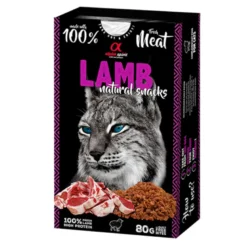 Snack Natural Alpha Spirit de Cordero para Gatos