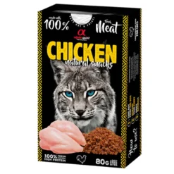 Snack Natural Alpha Spirit de Pollo para Gatos