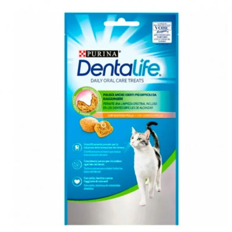 Snacks Purina Dentalife para Gatos